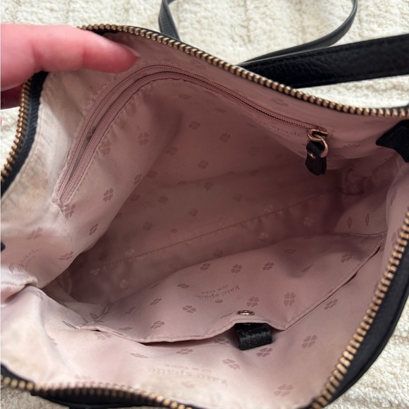 Kate Spade Black Pebbled Crossbody Bag - Picture 4 of 8